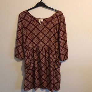 Patterned dress